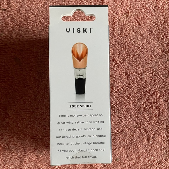 Viski Summit Aerating Pour Spout, Copper - Picture 4 of 4